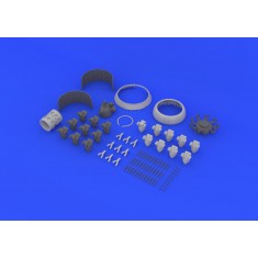 1/32 Vought F4U-1 Corsair Birdcage Engine Set for Tamiya kits