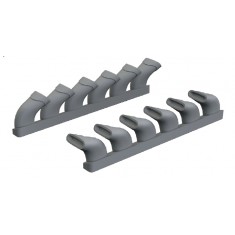 1/32 Supermarine Spitfire Mk.IX Exhaust Stacks Fishtail Type for Revell kit