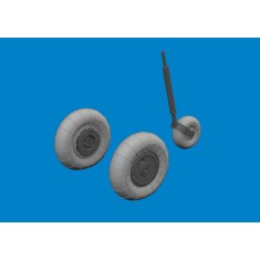 1/32 Bf 109K-4 Wheels for Kotare kits