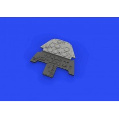 1/32 Messerschmitt Bf 109E Dashboard & Seatbelts Detail Set for Eduard kits