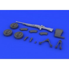1/35 WWII British Machine Gun - Bren Mk.I w/2 Types of Magazines