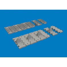 1/35 T-34 Waffle Tracks 3D-printed Parts for Tamiya Kit