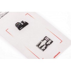 1/48 North American P-51 Mustang MK.IV Instrument Panel for Eduard kits