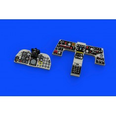 1/48 Northrop F-5E Brassin Dashboards & Steelbelts for AFV Club / Eduard kits