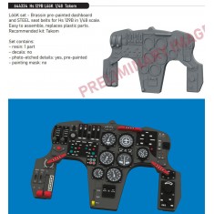 1/48 Hs 129B Pre-painted Dashboard and Seatbelts for Takom kits