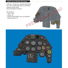 1/48 Avia S-199 Pre-painted Dashboard and Seatbelts for Eduard kits