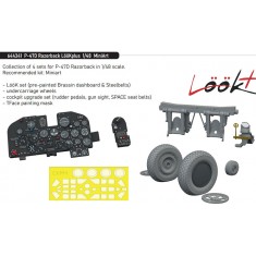 1/48 P-47D Thunderbolt Razorback Detail Set for MiniArt kits