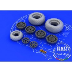 1/48 P-61 Wheels for Great Wall Hobby kit - Brassin Set