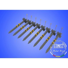 1/48 HVAR Rockets for USAAF, USAF & USN Aircraft 1944-55 - Brassin Set