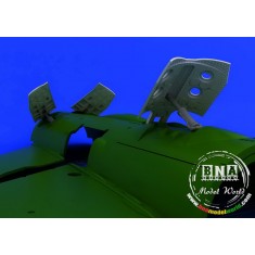 1/48 MiG-21 Late Airbrakes for Eduard kit - Brassin set