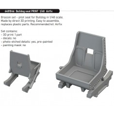 1/48 Bristol Bulldog Seat for Airfix kits