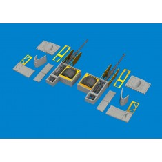 1/48 A6M5 Zero Type 52 Gun Bays for Eduard kits