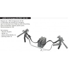 1/48 UH-60 Miniguns M134 for ICM kits