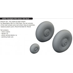 1/48 Beaufighter Mk.VI Wheels for Revell kits