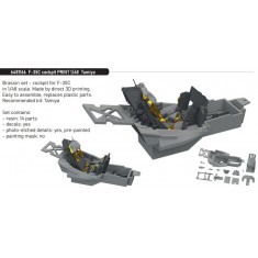 1/48 F-35C Lightning II Cockpit set for Tamiya kits