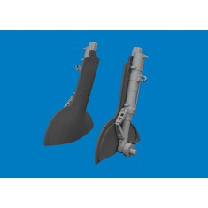 1/48 Spitfire Mk.Ix/Xvi Undercarriage Legs 3D-printed parts for Eduard kits
