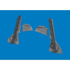 1/48 Fw 190A-3/A-4 Undercarriage Legs 3D-printed parts for Eduard kits