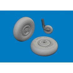1/48 Hurricane Mk.I Wheels for Arma Hobby kits