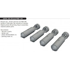 1/48 FAB-250 Bomb 3D-printed parts