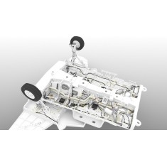 1/48 F-35A Bottom Equipment 3D Printed Set for Tamiya Kit