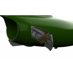 1/48 MiG-15bis Airbrakes (3D Printed) for Eduard kit