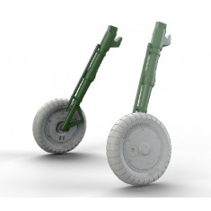 1/48 Messerschmitt Bf 109G-6 Main Wheels Set for Eduard kit (2 Wheels)