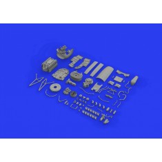1/48 Hawker Tempest Mk.V Engine Brassin Set for Eduard kits