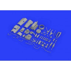1/48 Messerschmitt Bf 109G-10 Engine Brassin Set for Eduard kits