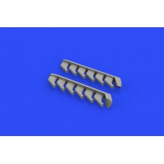 1/48 North American P-51D Mustang Exhaust Stacks Set for Eduard kits