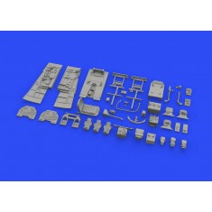 1/48 North American P-51D Mustang Cockpit Detail Set for Eduard kits