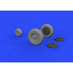 1/48 Dassault Mirage IIIC Wheels Set for Eduard kits