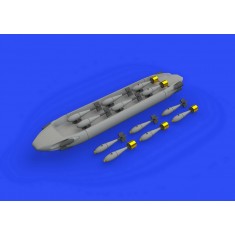 1/48 SUU-20 Dispenser w/BDU-33 & Mk.76 Bombs Detail Set
