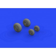 1/48 Mil Mi-24V Wheels for Zvezda kits