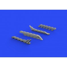 1/48 Messerschmitt Bf 110C/D/E Exhaust Stacks Detail Set for Eduard kits