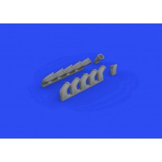 1/48 Ilyushin Il-2 Exhaust Stacks Detail Set for Zvezda kits