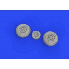 1/48 Zlin Z-326/526 Wheels for Eduard kits