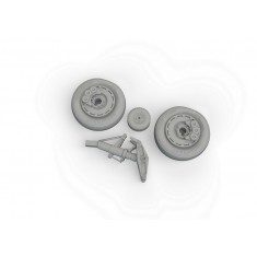 1/48 Douglas A-1J Skyraider Wheels for Tamiya kits