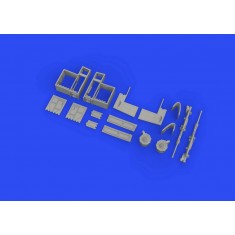 1/48 A6M2 Zero Gun Bays for Eduard kits
