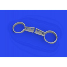 1/48 Messerschmitt Bf 109F Wheel Bays Rounded for Eduard kits