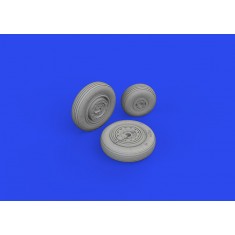 1/48 Mikoyan-Gurevich MiG-17 Wheels for AMMO by Mig Jimenez kits