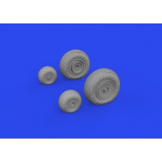1/48 Mil Mi-4 Wheels for Trumpeter kits