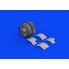 1/48 Grumman Wildcat FM-2 Engine for Eduard kits
