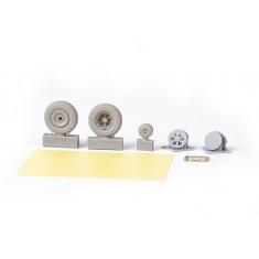 1/48 Republic P-47D Thunderbolt Wheels Cross Tread for MiniArt kits