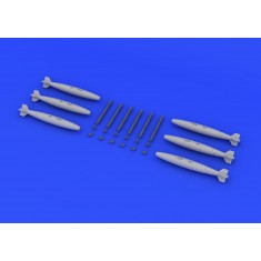 1/72 Mk.82 Bombs Set (6 Bombs) (Resin+Decals)