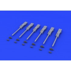 1/72 M-2 Browning Guns Set (6 Guns)