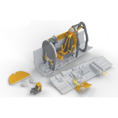 1/72 Supermarine Spitfire Mk.IX Cockpit Set for Eduard #70121 kit