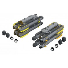 1/72 AGM-114 Hellfire Air-to-Surface Rockets