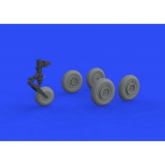 1/72 Mikoyan-Gurevich MiG-17 Wheels Detail Set for Airfix kits