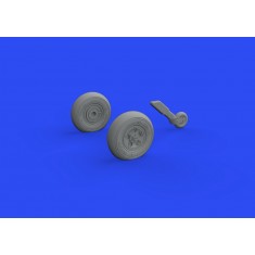 1/72 Supermarine Spitfire Mk.Vc Wheels Detail Set for Airfix kits