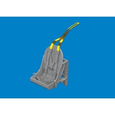 1/72 Spitfire Mk.I/II/V Metal Seat with Integral Belts for IBG kits